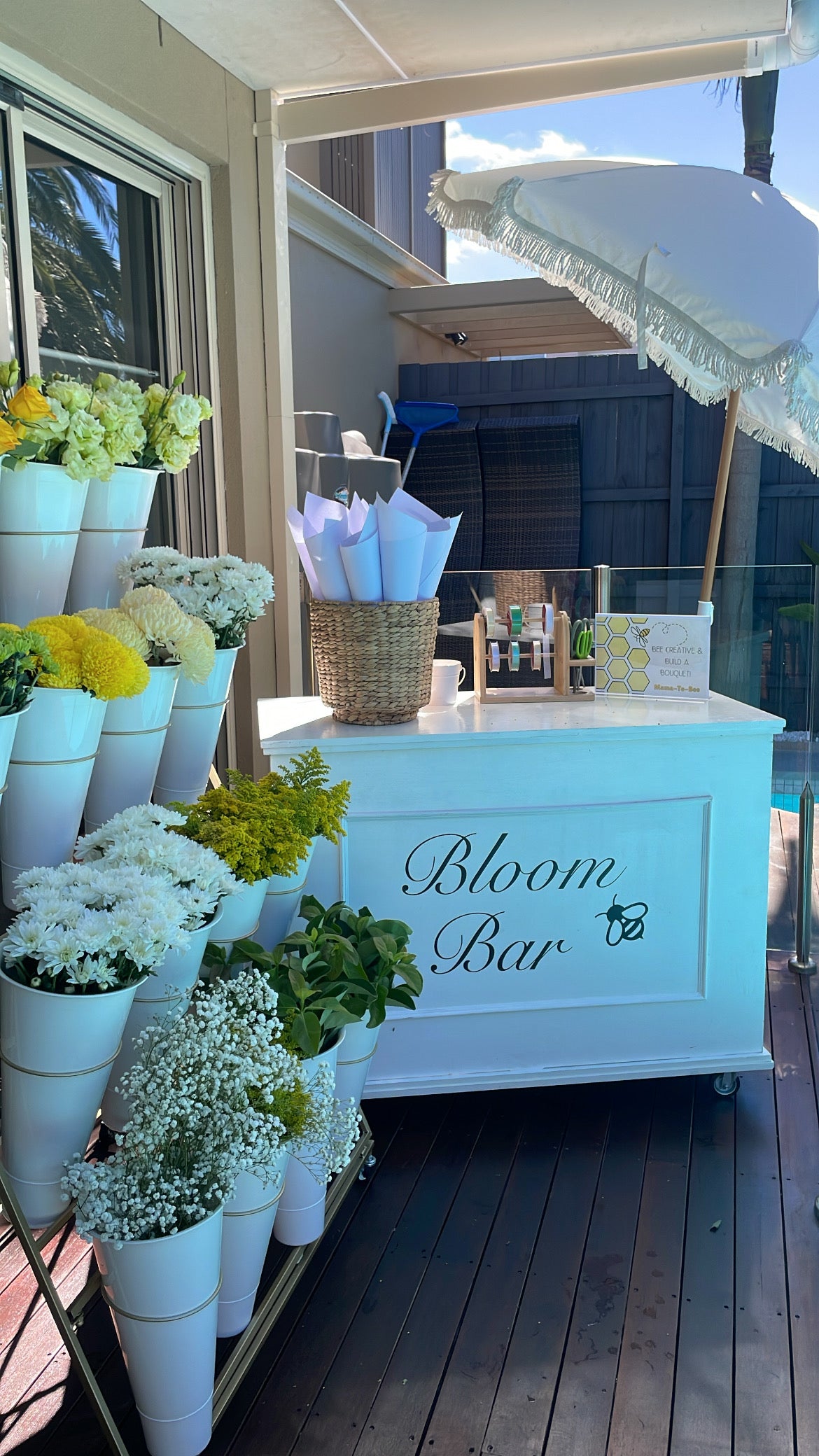 Flower Bar Hire