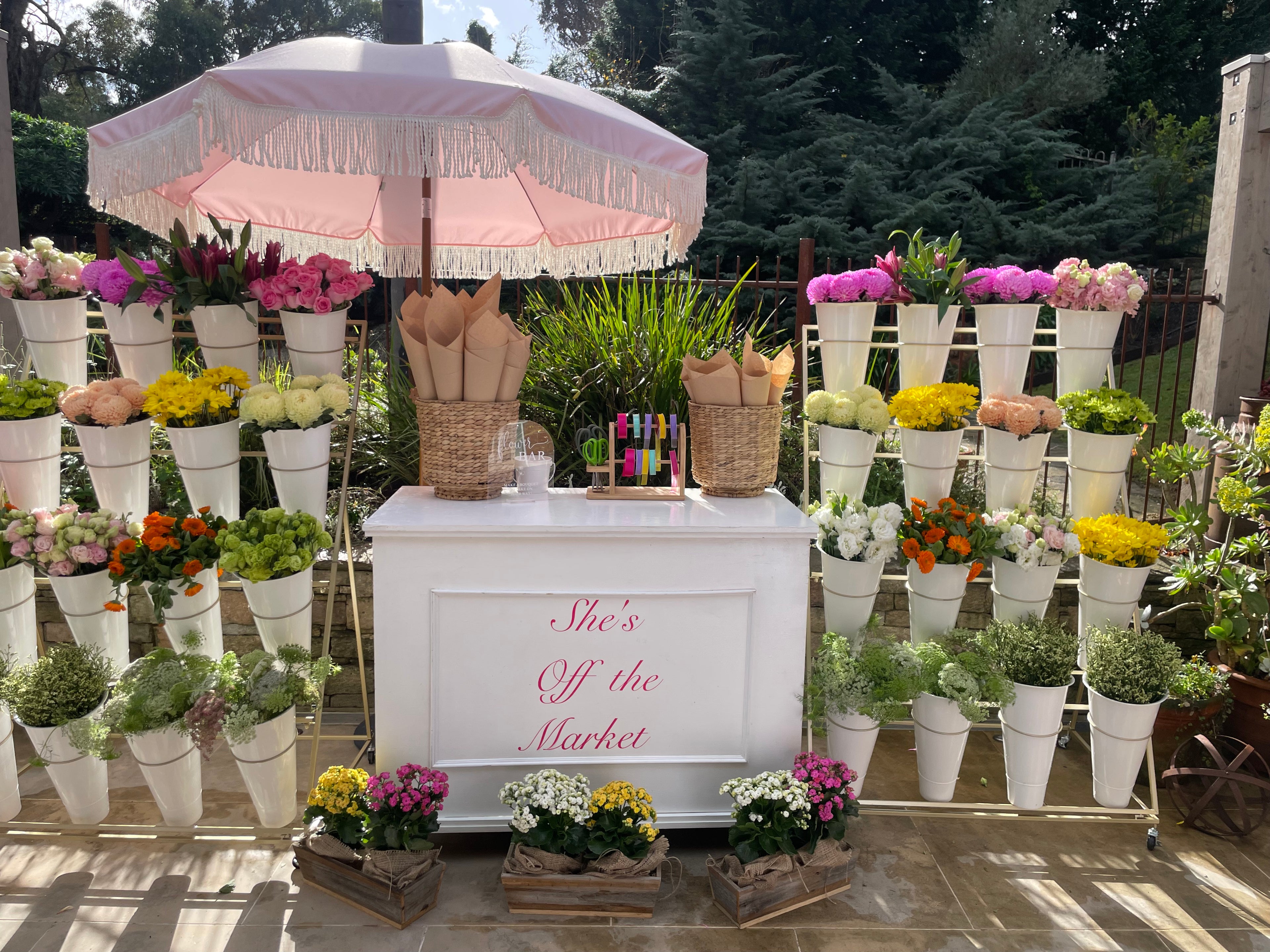 Flower Bar Hire
