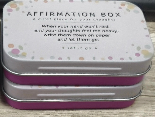 Affirmation Box