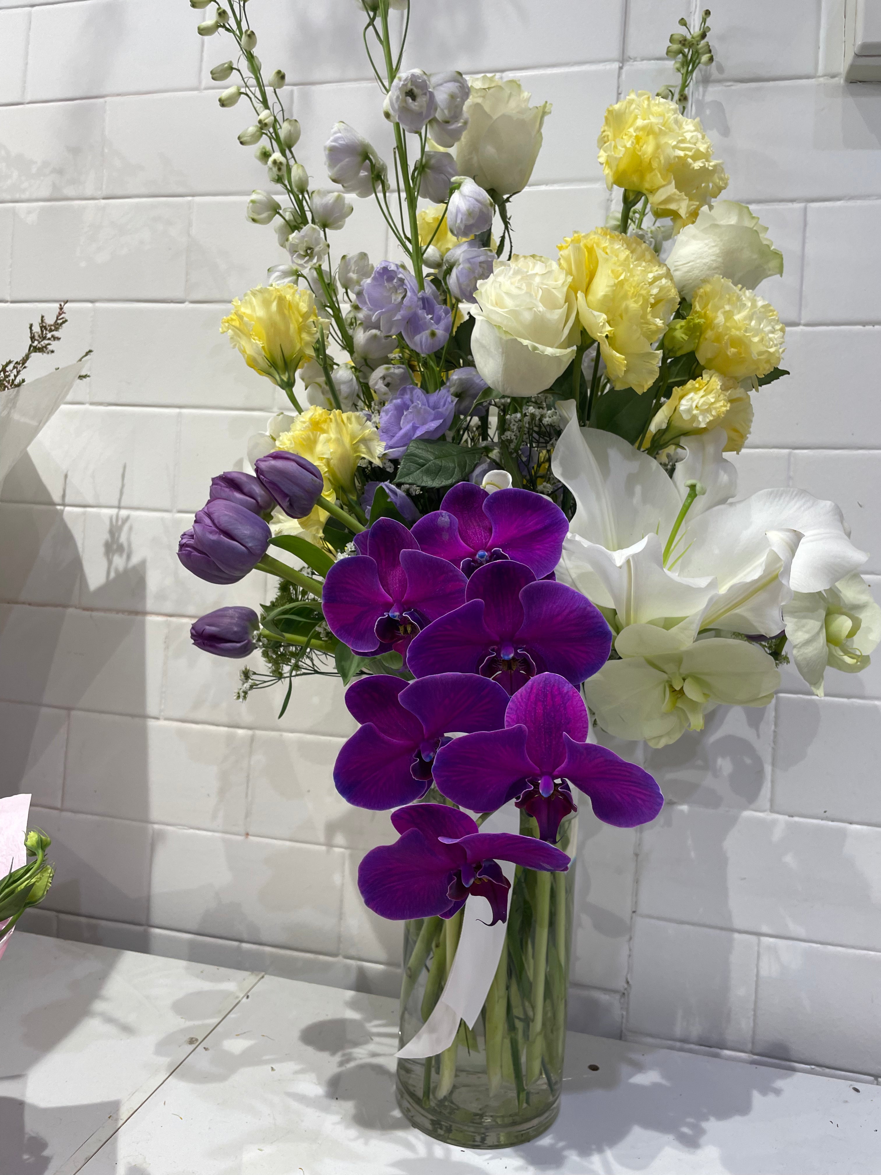 Radiant Orchid Vase