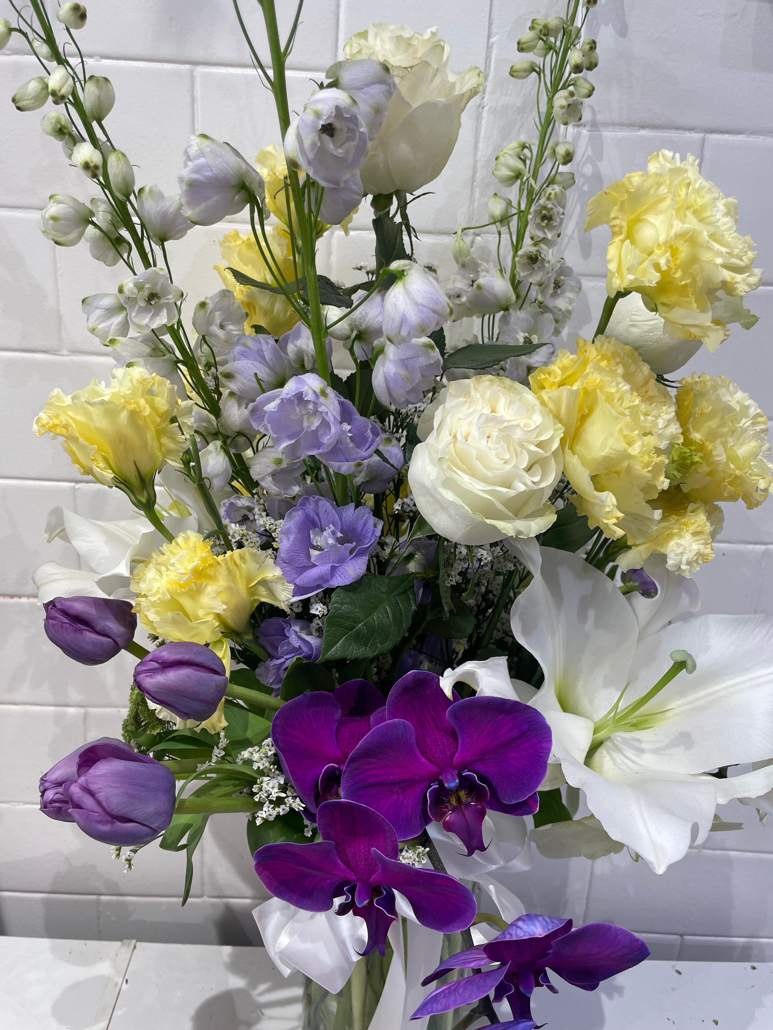 Radiant Orchid Vase